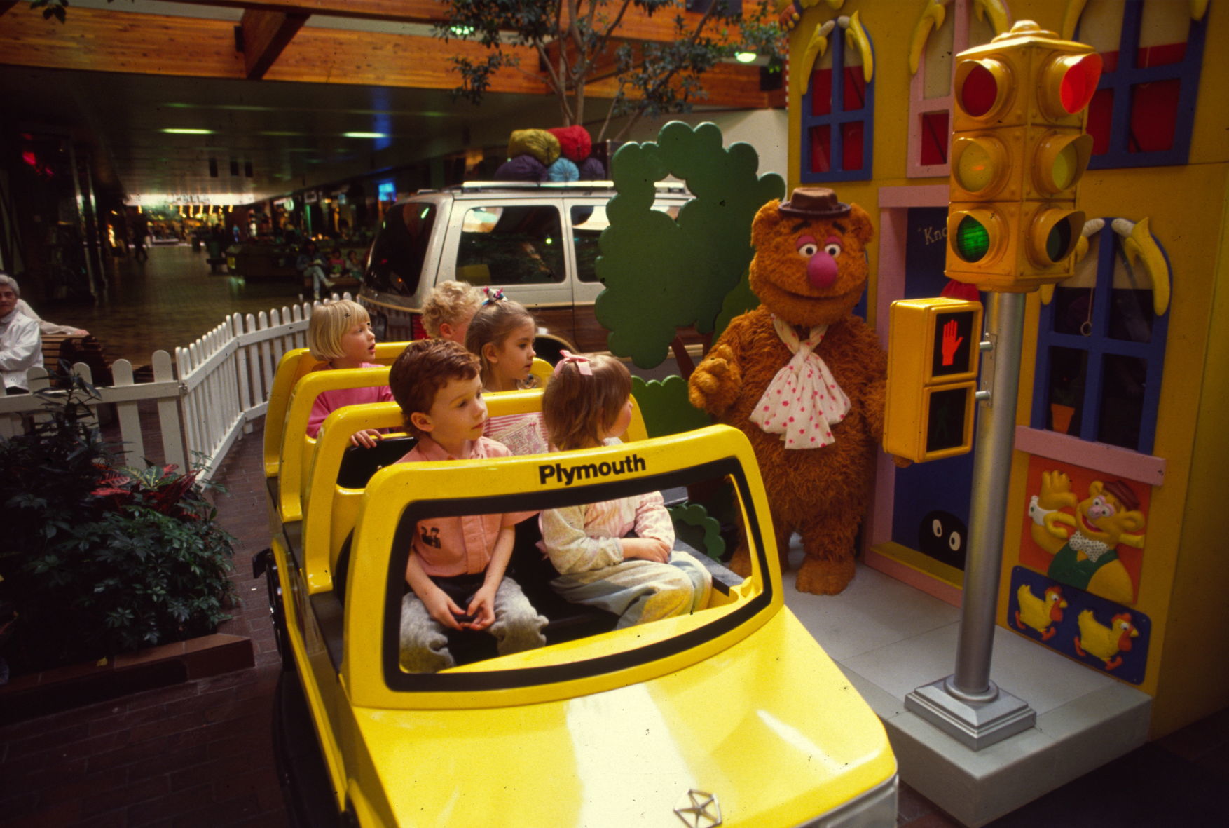 Muppet Safety Show at Rimrock Mall, 1991